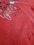 Vintage Chicago Bulls Shirt Single Stitched Bedruckt Rot M