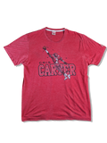 Vintage Homage Shirt Cris Carter Football Single Stitched Made In USA Rot L