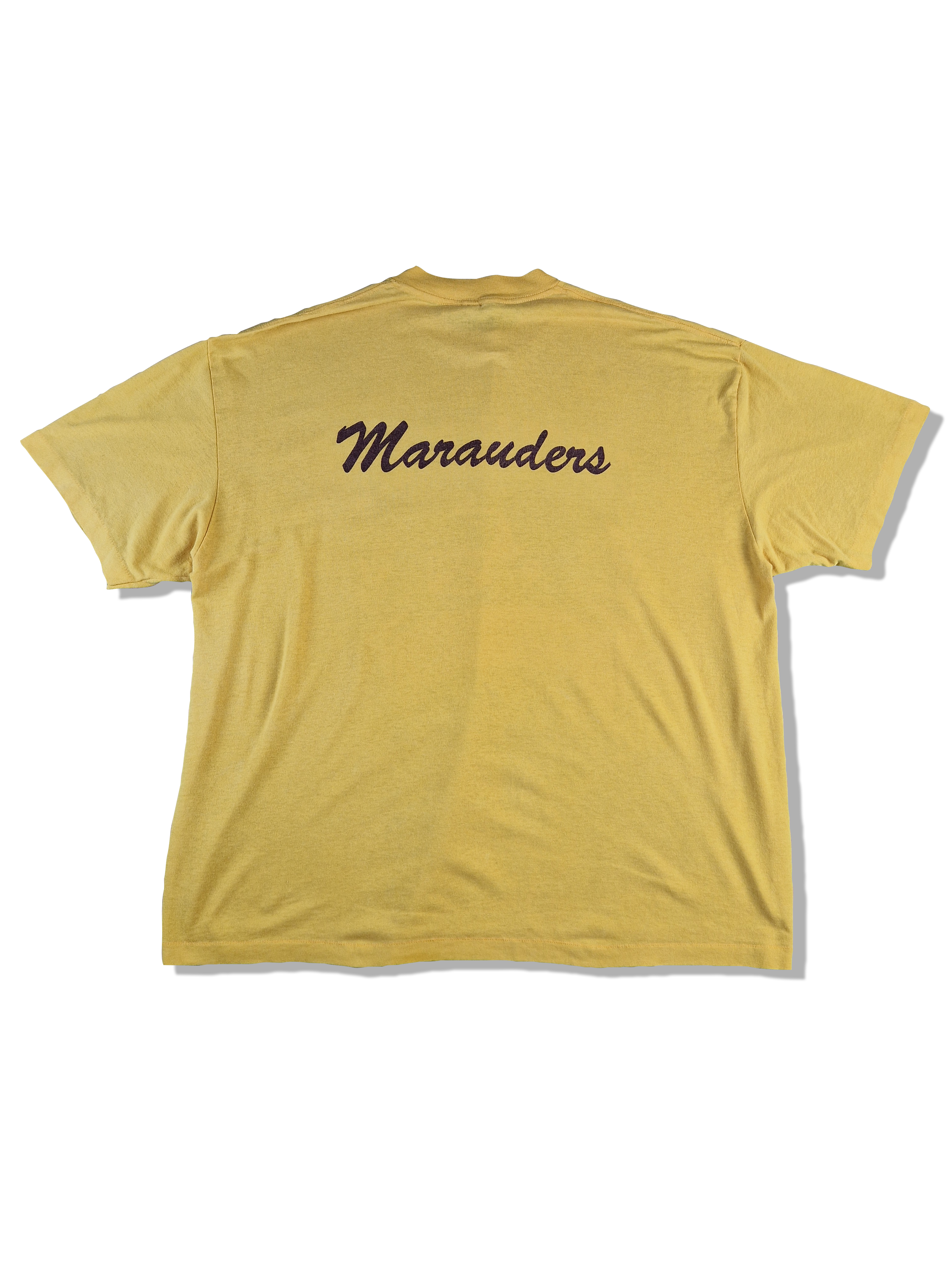 Vintage Selec-T Shirt National Black College Champs 1990 Central State Marauders Gelb XXXL - RareRags