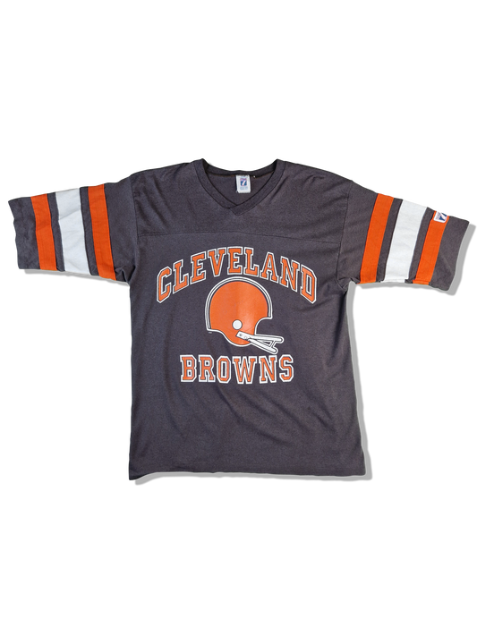 Vintage Logo7 Shirt Cleveland Browns Football Single Stitched Made In USA L