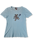 Vintage Avanti Sport Shirt Grateful Dead Bear Made In Canada S-M