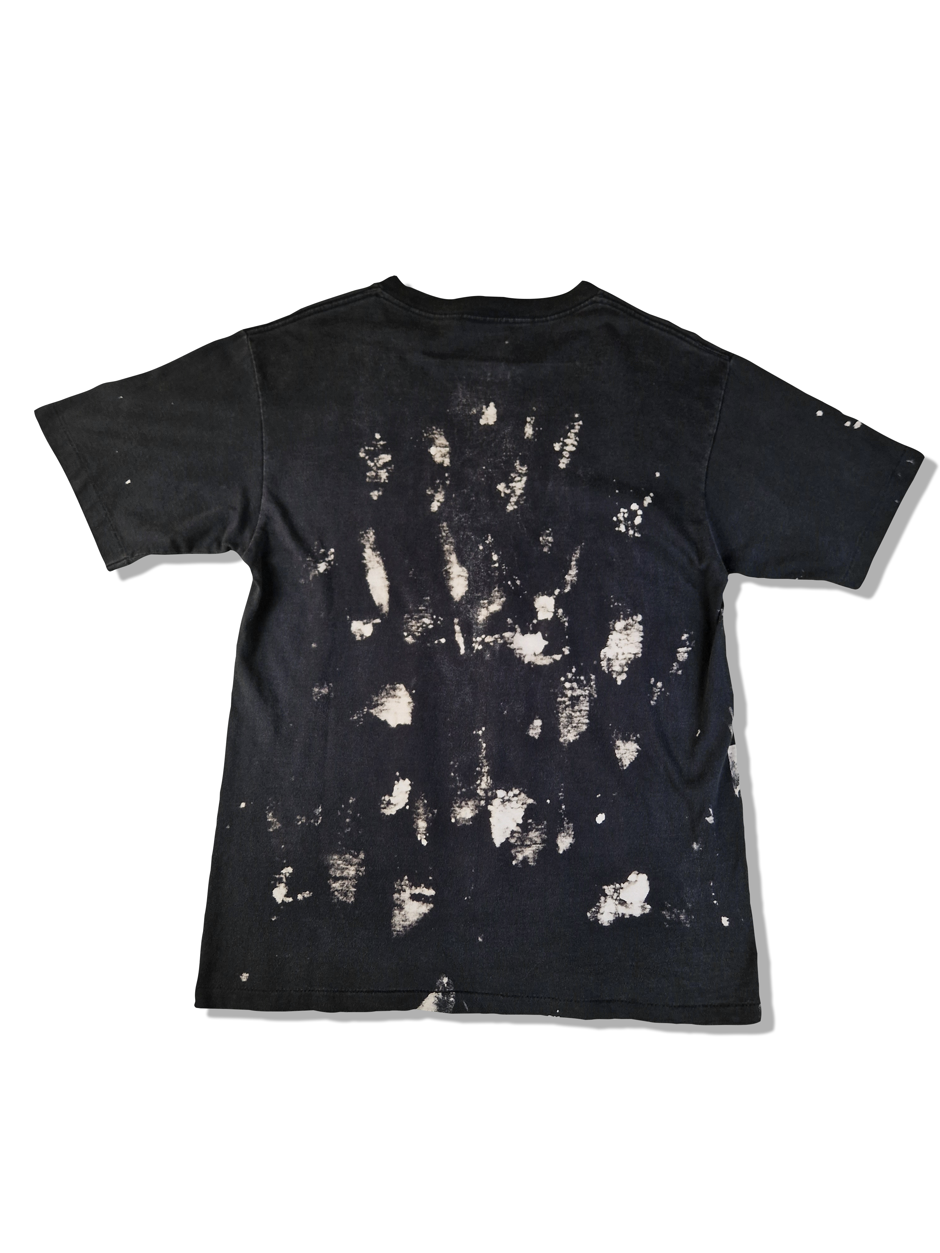 Nirvana Shirt Kurt Cobain Reprint Single Stitched All Over Schwarz L - RareRags