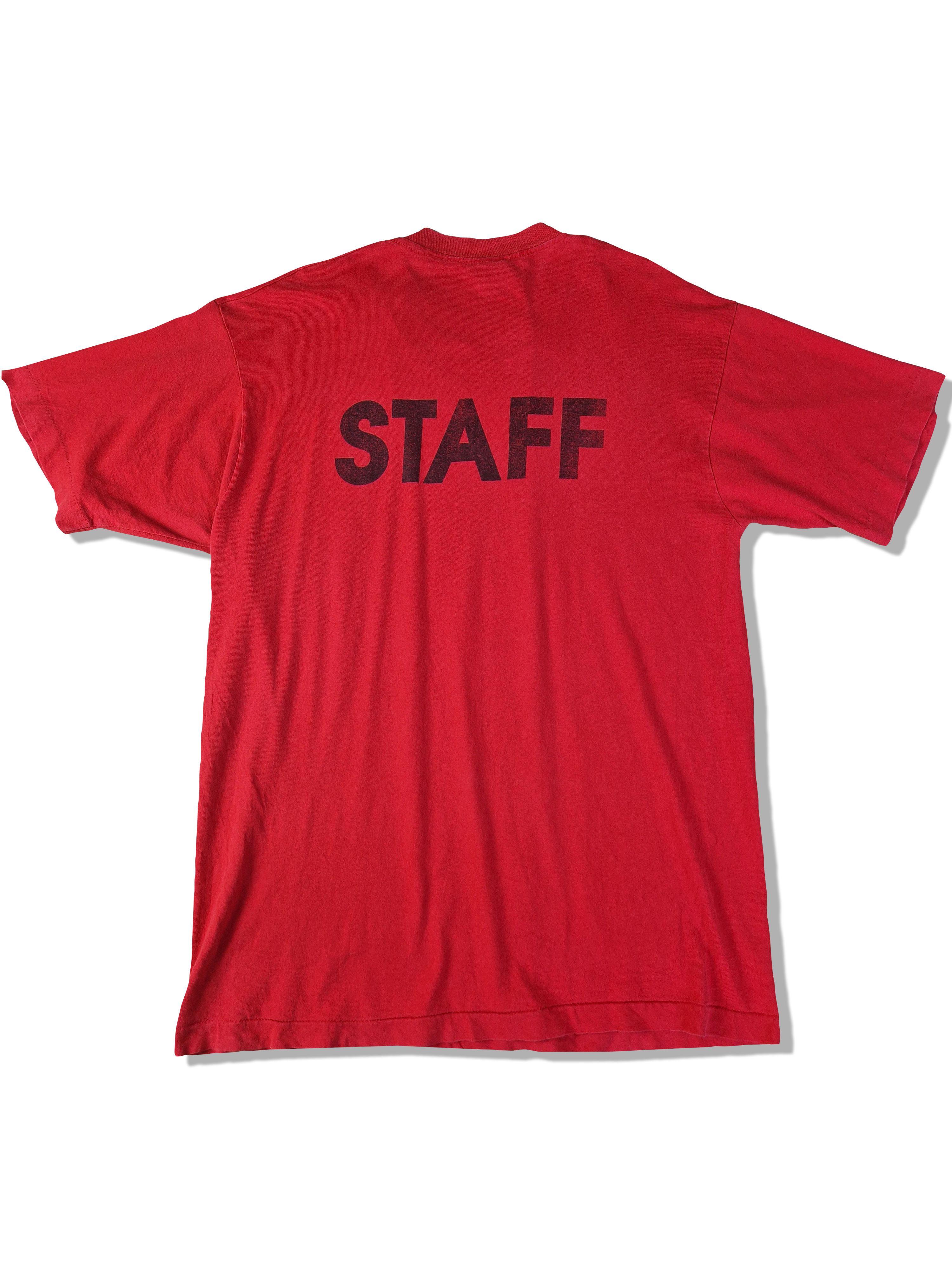 Vintage Fruit Of The Loom Shirt Air Band Washington University VI Rot XL - RareRags
