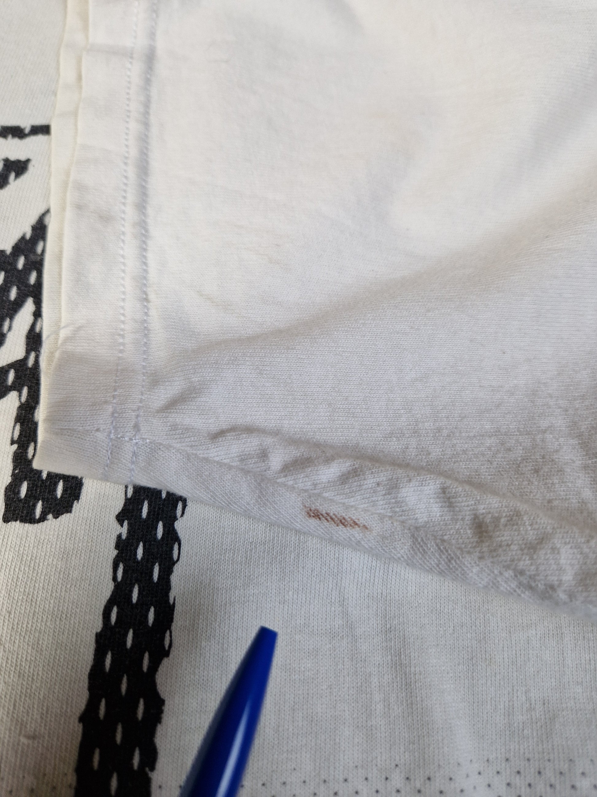 Vintage Stüssy Shirt "Bronx, Compton, Santa Ana, ..." Schwarz Weiß XL - RareRags