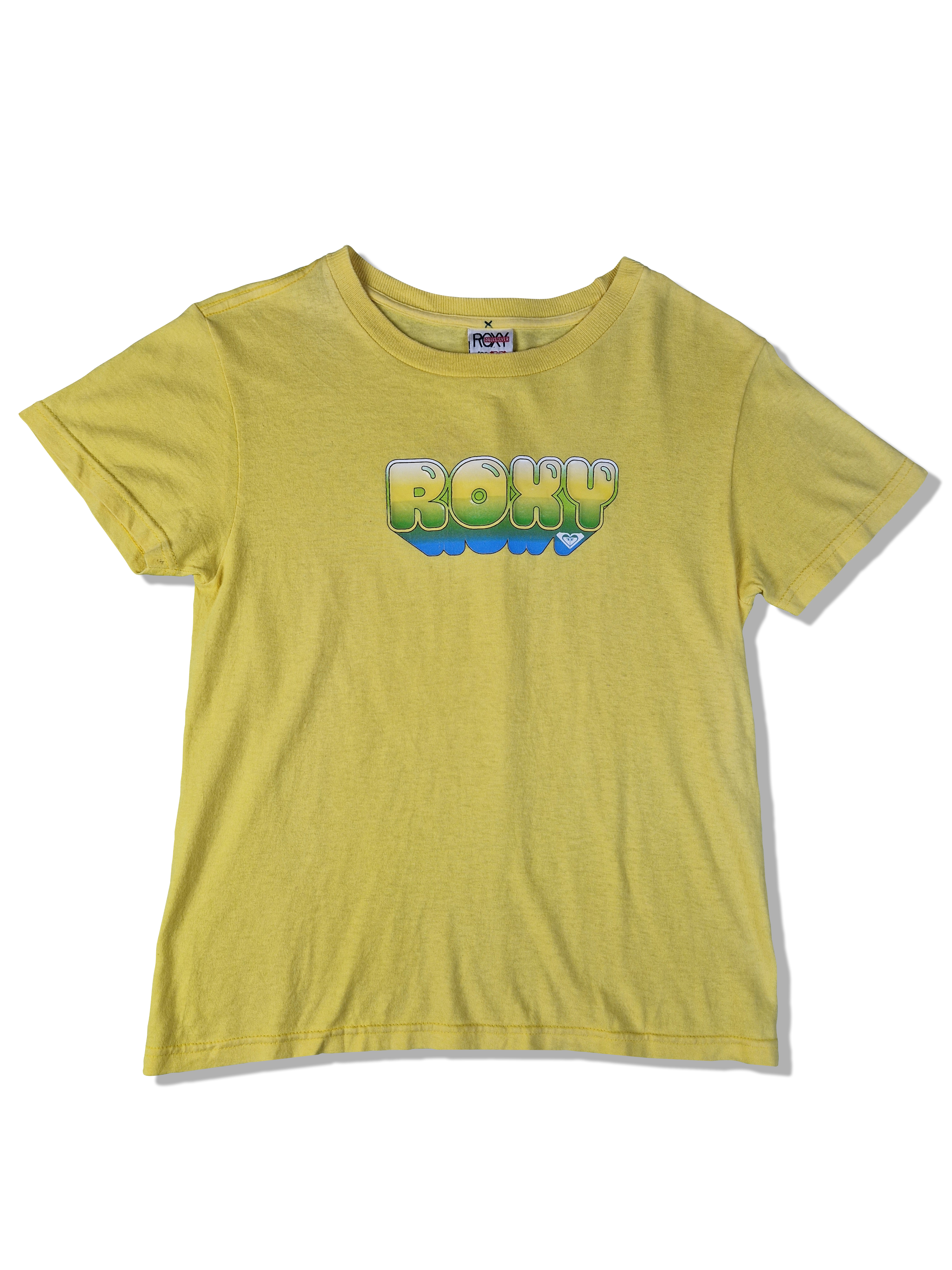 Vintage Quiksilver shirt Roxy Women's Line Gelb M - RareRags