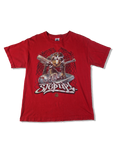 Vintagel Alstyle Apparel & Activewear Shirt Ruff Player Step Up! Bedruckt Rot M-L