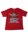 Vintagel Alstyle Apparel & Activewear Shirt Ruff Player Step Up! Bedruckt Rot M-L