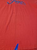 Vintage Guess Shirt Single Stitched Made In USA Bestickt Rot L