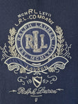 Vintage L-RL Shirt By Ralph Lauren Women Crestlogo Dunkelblau Navy M