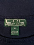 Vintage L-RL Shirt By Ralph Lauren Women Crestlogo Dunkelblau Navy M