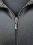 Vintage Reebok Sportjacke Gesticktes Spellout auf dem Rücken Dunkelblau Navy XXL