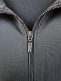 Vintage Reebok Sportjacke Gesticktes Spellout auf dem Rücken Dunkelblau Navy XXL