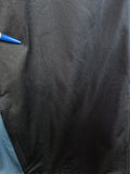 Vintage Reebok Sportjacke Gesticktes Spellout auf dem Rücken Dunkelblau Navy XXL
