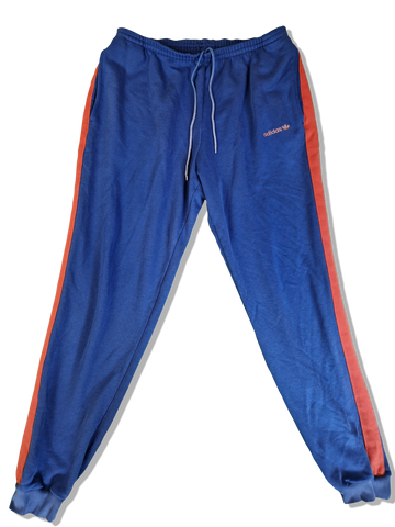 Vintage Adidas Jogginghose Blau Orange (D5) M