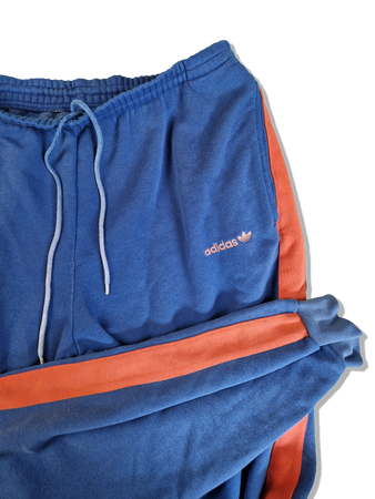 Vintage Adidas Jogginghose Blau Orange (D5) M