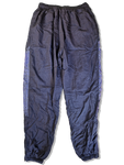 Vintage Nike Jogginghose Silvertag Abstract Pattern Dunkelblau XL