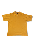 Vintage Nike Ringer Shirt Middle Swoosh Made In Portugal Gelb L