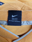 Vintage Nike Ringer Shirt Middle Swoosh Made In Portugal Gelb L