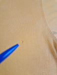 Vintage Nike Ringer Shirt Middle Swoosh Made In Portugal Gelb L