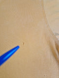 Vintage Nike Ringer Shirt Middle Swoosh Made In Portugal Gelb L