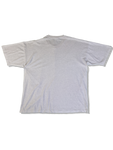 Vintage Nike Shirt Single Stitched Big Frontprint Heather Grau L-XL