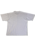 Vintage Nike Shirt Single Stitched Big Frontprint Heather Grau L-XL
