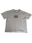 Vintage Nike Shirt Made In USA Bedruckt Heather Grau L-XL