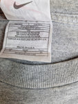 Vintage Nike Shirt Made In USA Bedruckt Heather Grau L-XL