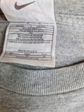 Vintage Nike Shirt Made In USA Bedruckt Heather Grau L-XL