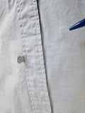 Vintage Ralph Lauren Hemd Kurzarm Made In Singapore Hellblau XL-XXL