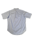 Vintage Ralph Lauren Hemd Kurzarm Made In Singapore Hellblau XL-XXL