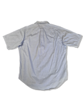 Vintage Ralph Lauren Hemd Kurzarm Made In Singapore Hellblau XL-XXL