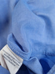 Vintage Ralph Lauren Hemd Yarmouth Used Look Made In Hong Kong Blau L-XL