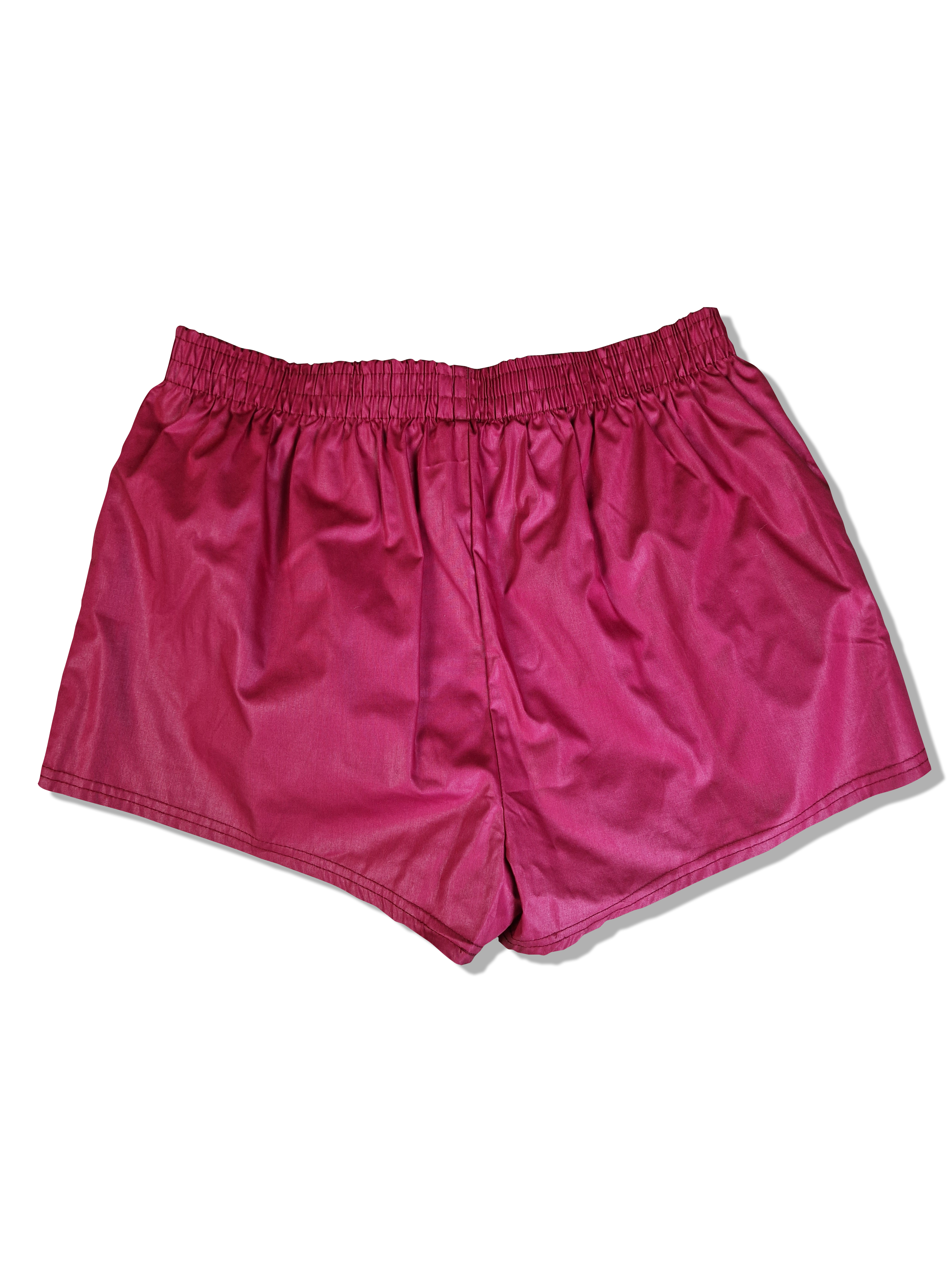 Vintage BWL Nautik Shorts 80s Sprinter Rot (6) S
