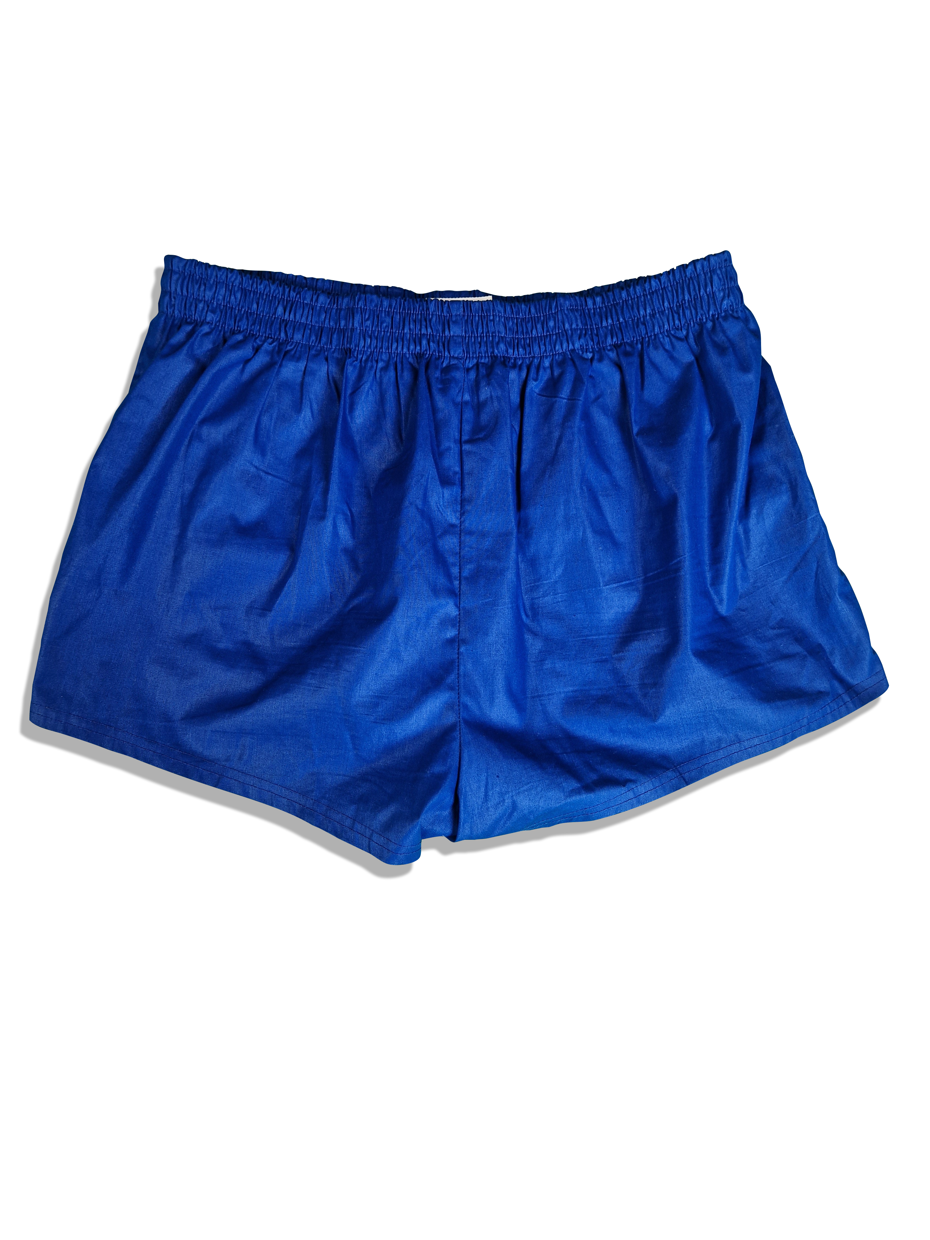 Vintage BWL Nautik Shorts 80s Sprinter Blau (6) S-M