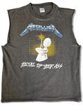 Rare! Vintage Spring Ford Tanktop Cut Off Metallica "Metal up your ass" Made In USA XL