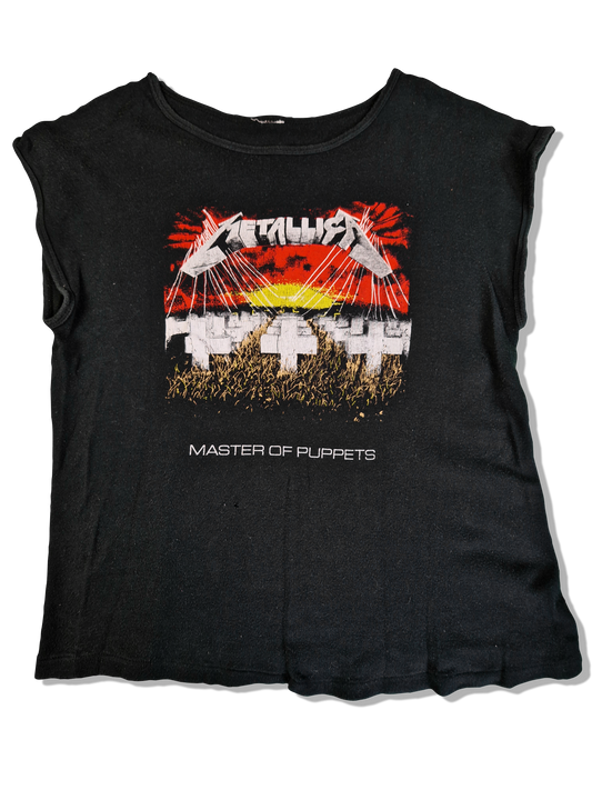 Rare! Vintage Metallica Tank Top Master Of Puppets Single Stitched S-M