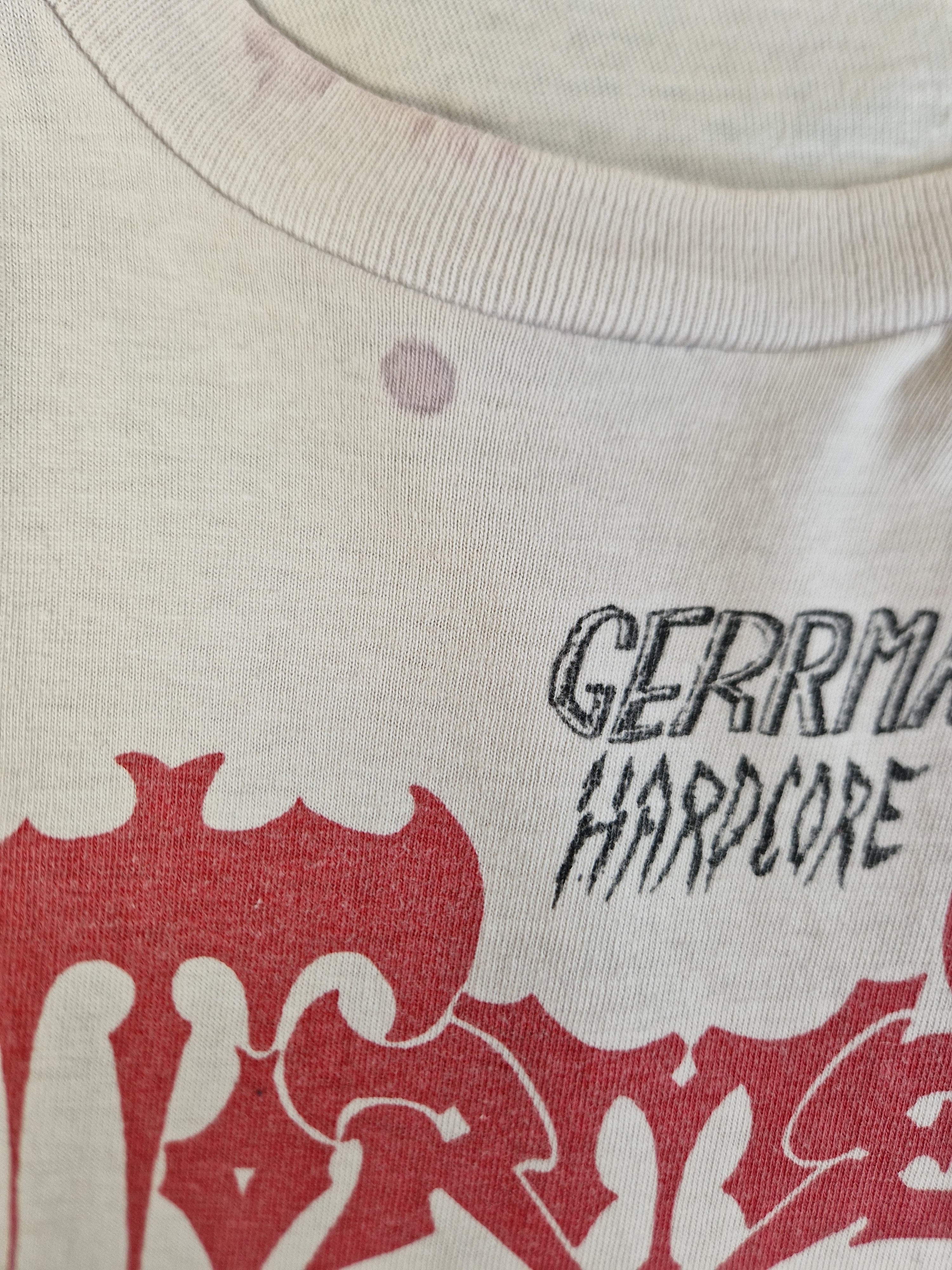 Vintage Torment Tanktop Tour 88/89 "Sperm over Germany" Weiß L - RareRags