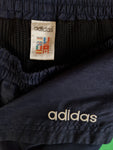 Vintage Adidas Shorts Trefoil Bestickt Navy XL