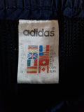 Vintage Adidas Shorts Trefoil Bestickt Navy XL