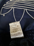 Vintage Adidas Shorts Trefoil Bestickt Navy XL