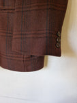 Vintage Christian Dior Sakko Monogramm Braun M-L