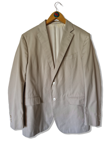 Ermenegildo Zegna Sakko By Braun Hamburg Hellbraun Creme (7-54R) XXL