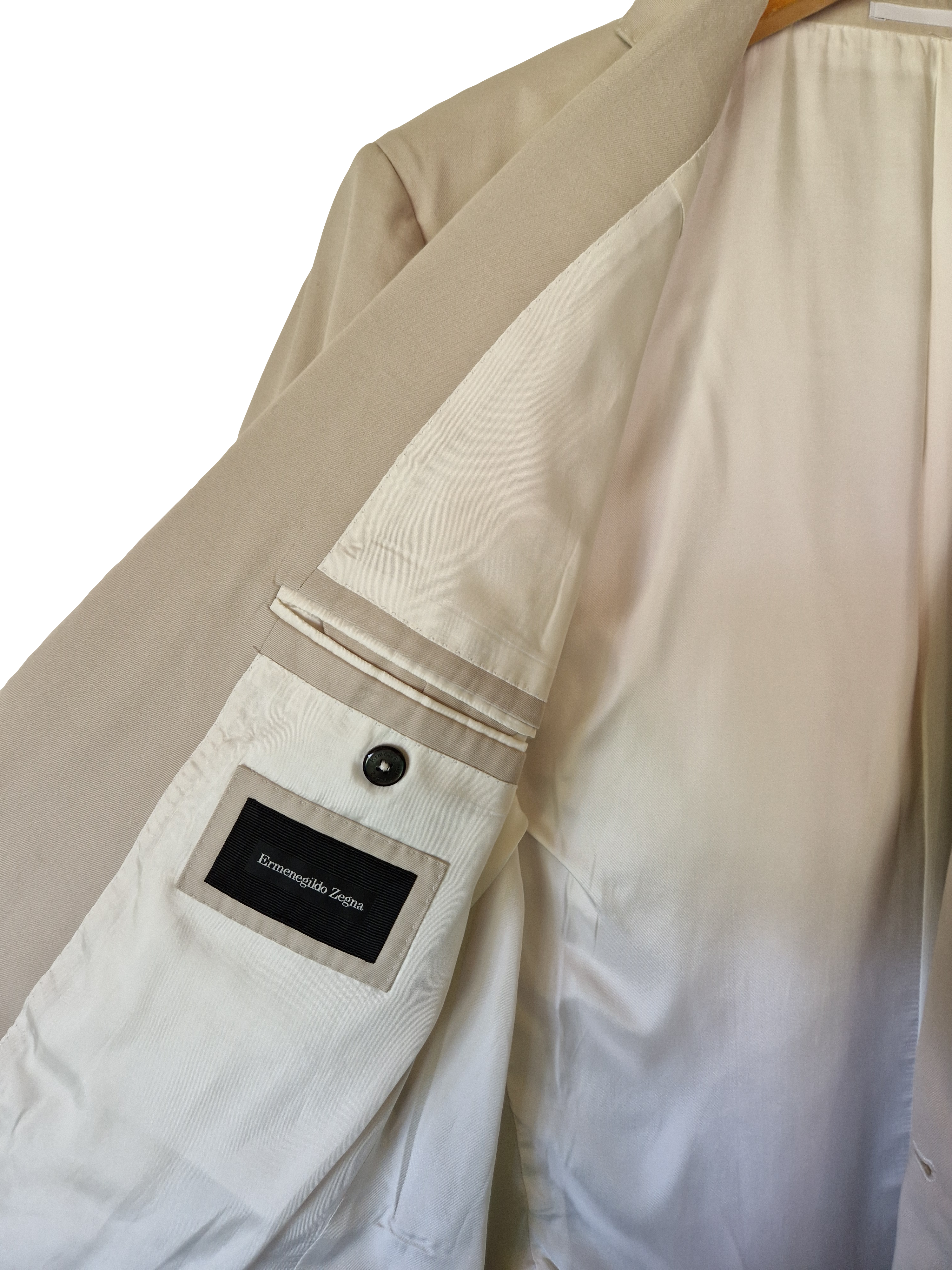 Ermenegildo Zegna Sakko By Braun Hamburg Hellbraun Creme (7-54R) XXL