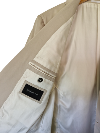 Ermenegildo Zegna Sakko By Braun Hamburg Hellbraun Creme (7-54R) XXL