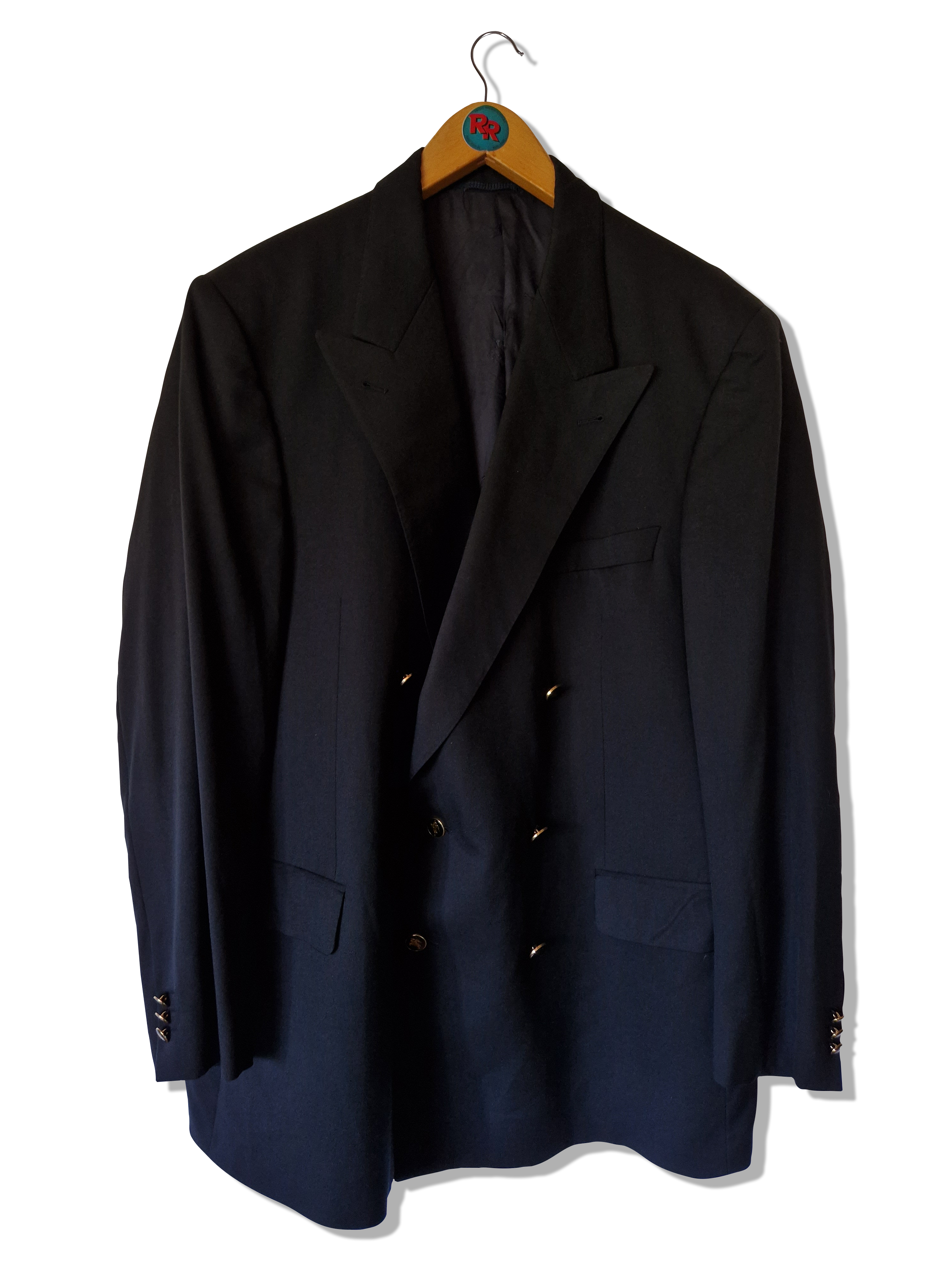 Vintage Burberrys Sakko By Ansons Schurwolle Made In Germany (56) XXXL