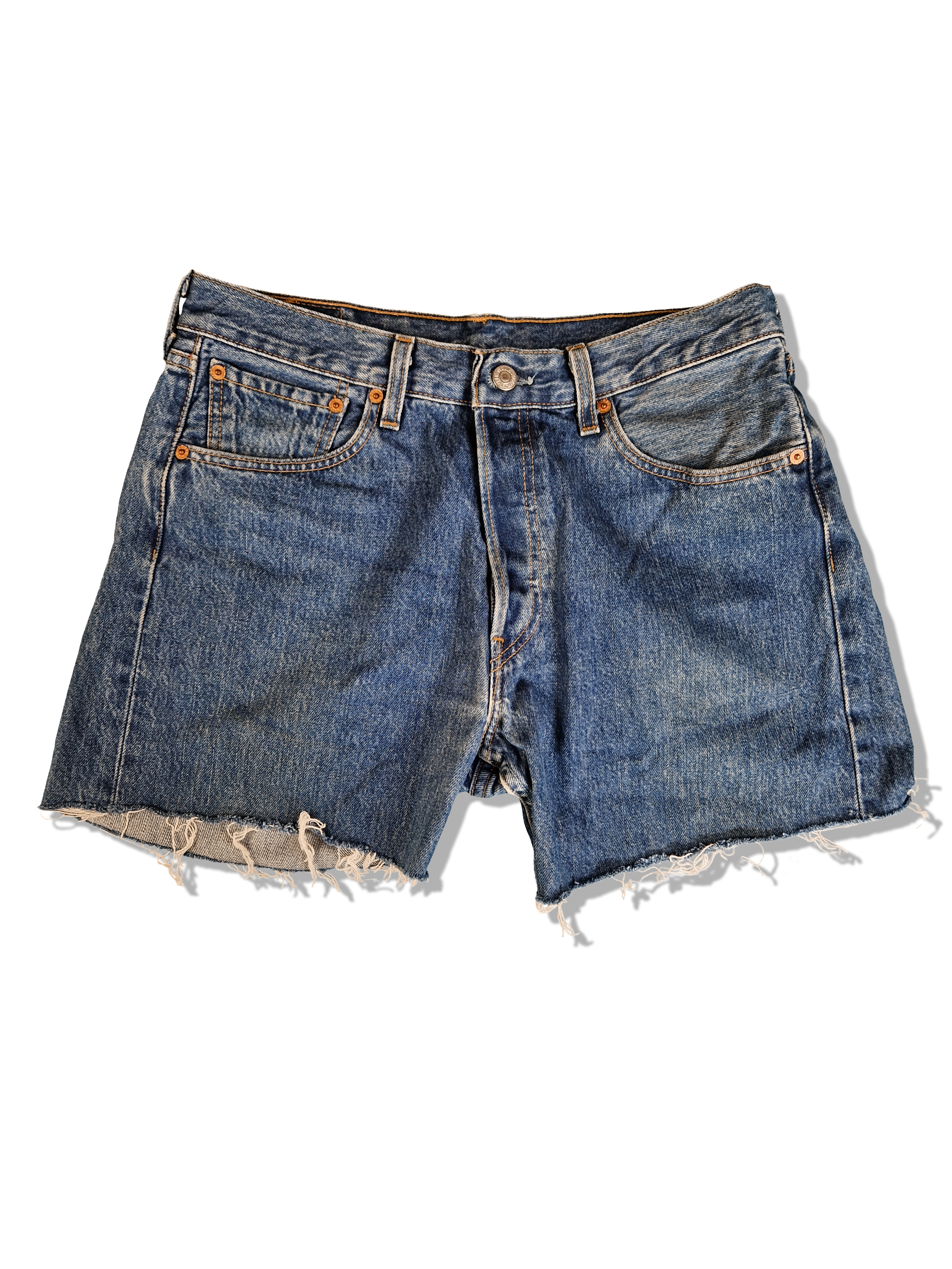 Vintage Levis Jeansshorts 501 Blau W33