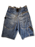 Southpole Jeansshorts Baggy Two Layers Bestickt Made In Hong Kong Blau 32