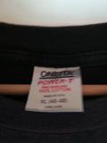 Vintage Oneita Shirt Tourist Santa Barbara California Single Stitched Made In USA Schwarz XL