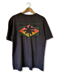 Vintage Oneita Shirt Tourist Santa Barbara California Single Stitched Made In USA Schwarz XL